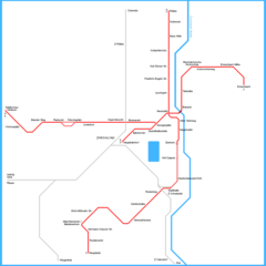 Zwickau Metro Map